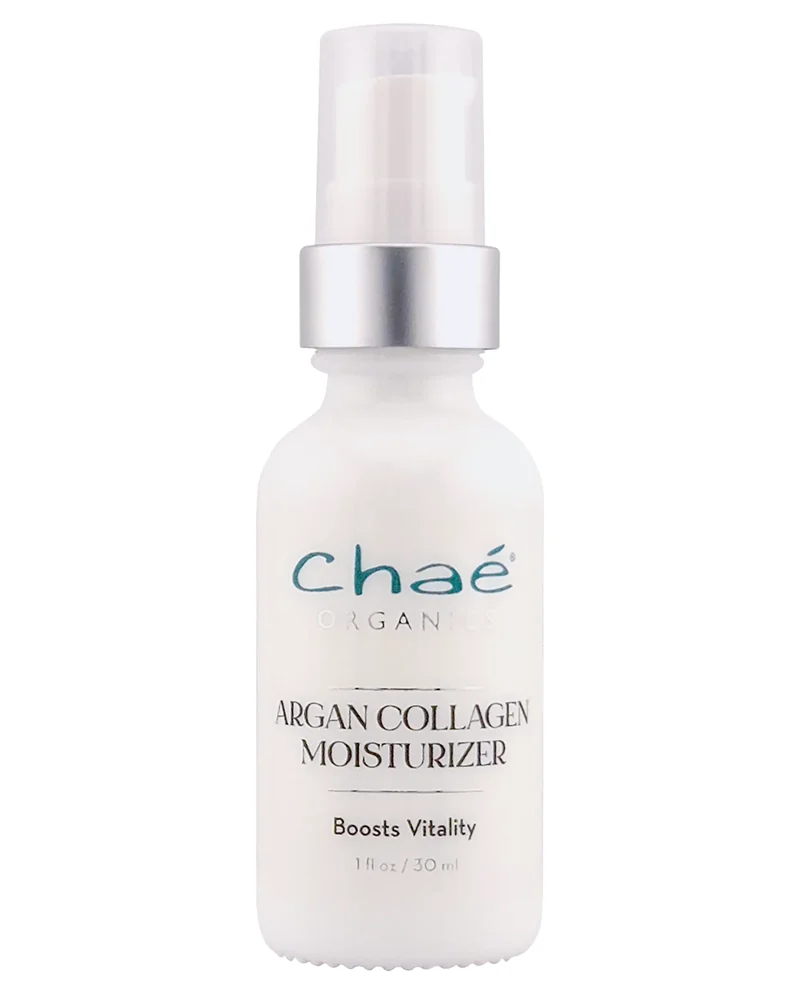 The front of Chaé Argan Collagen Moisturizer