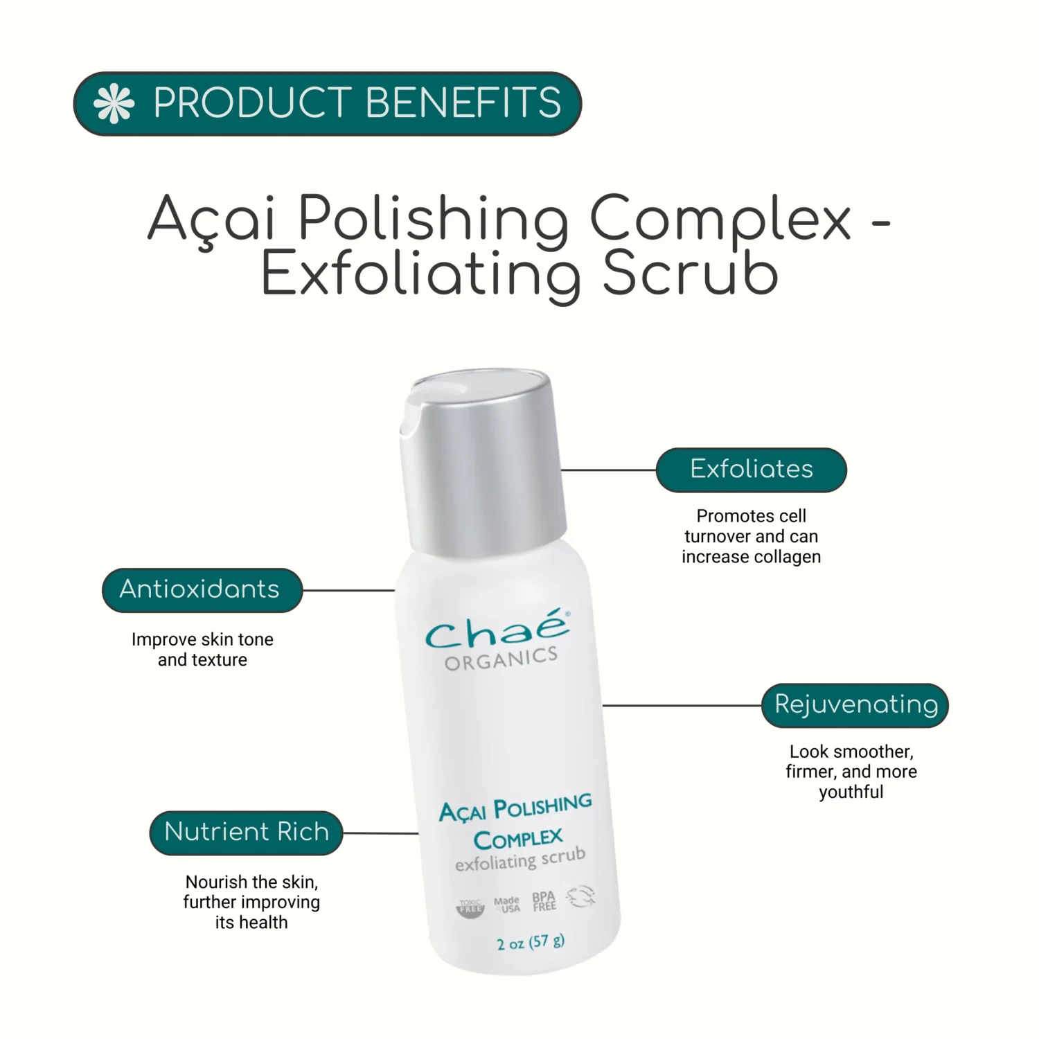 Açai Polishing Complex - Exfoliating Scrub - Image 2