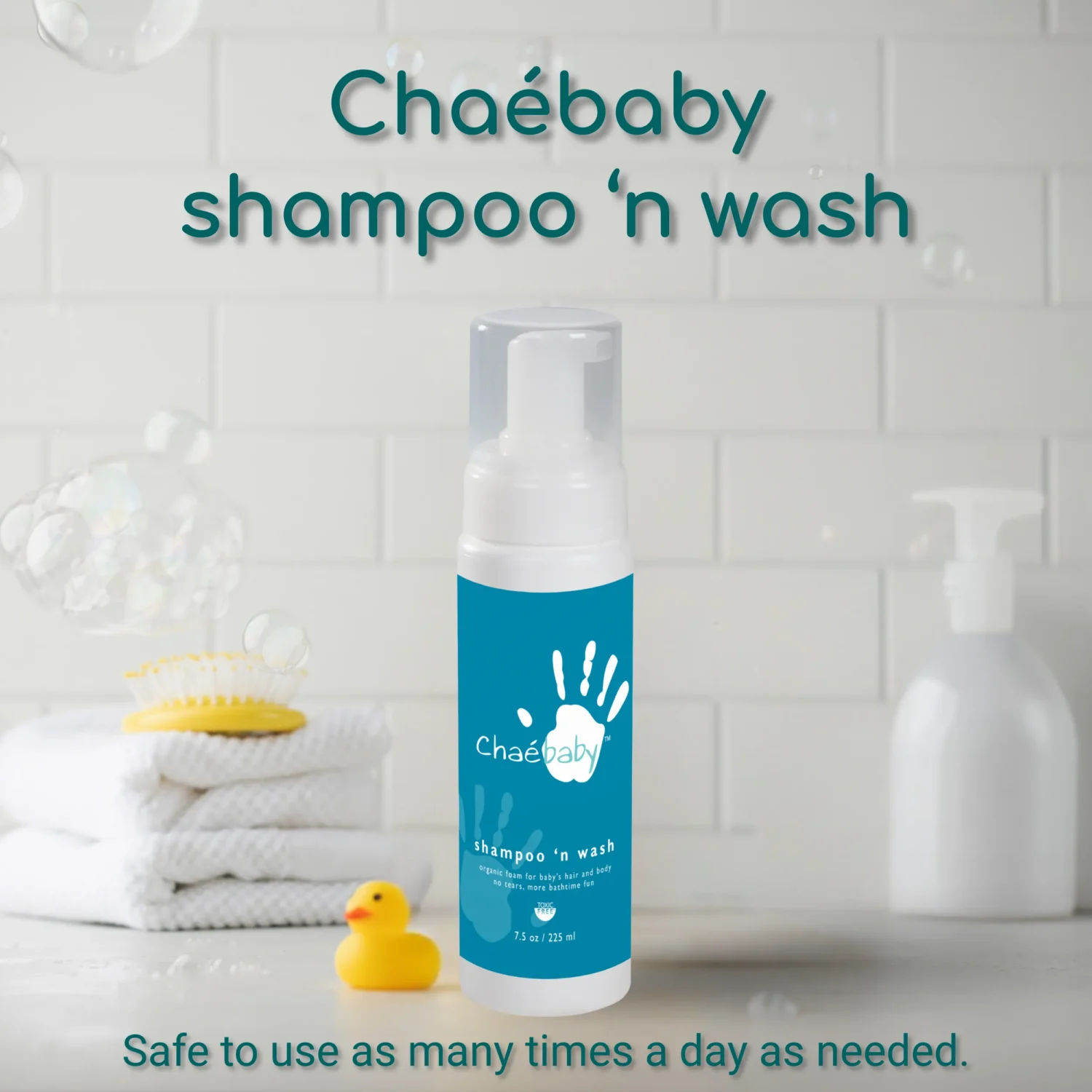 Baby Shampoo n' Wash - 2 in 1 - Safe & Gentle - Image 2