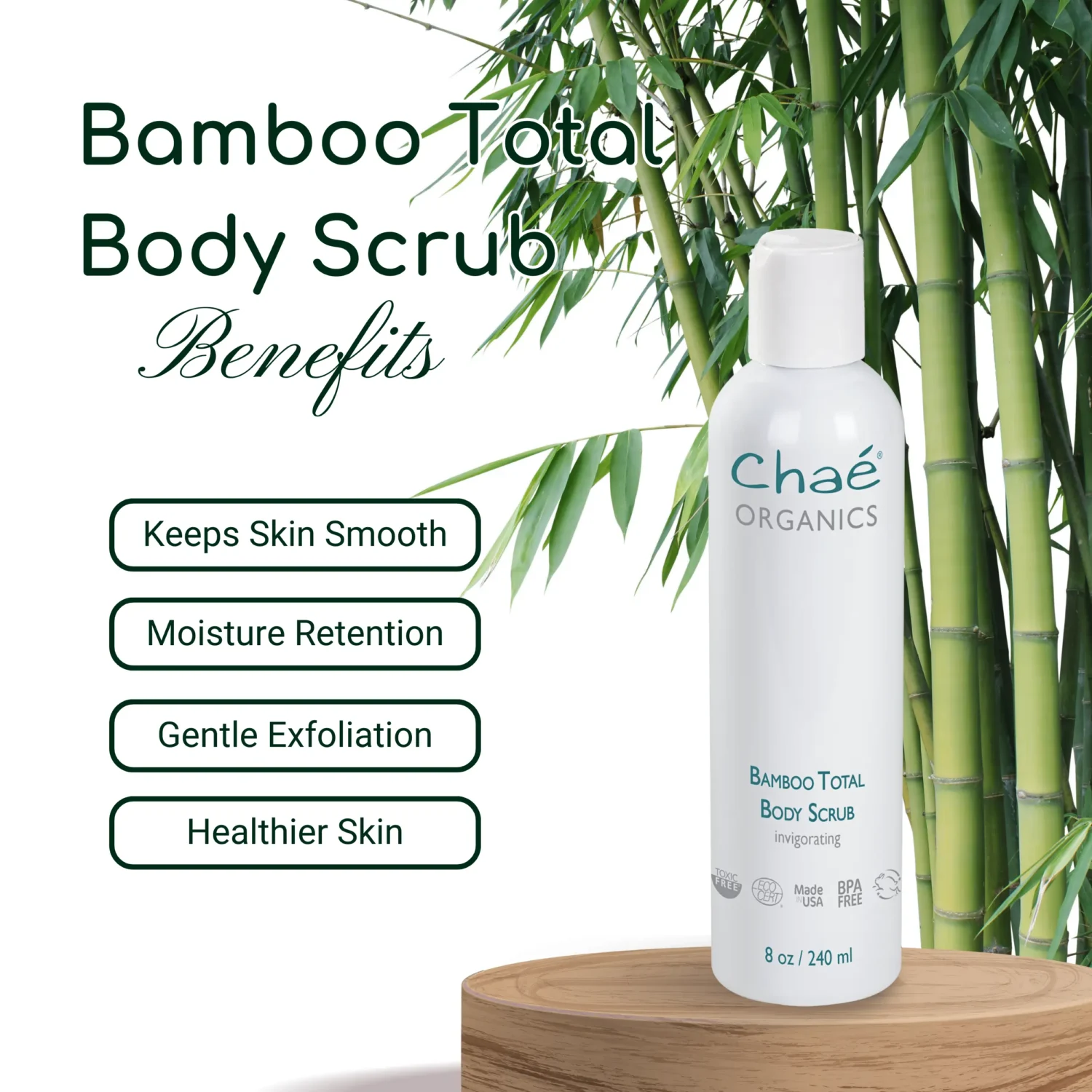 Bamboo Total Body Scrub - Mild Exfoliation - Image 4
