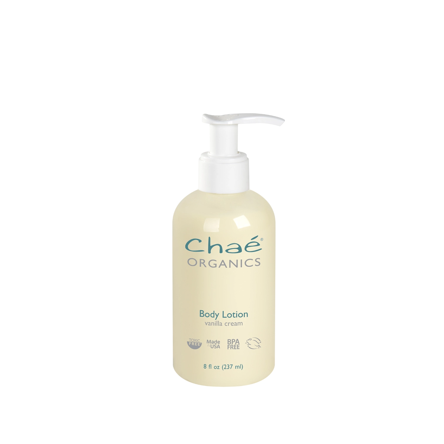 Chae Organics Body Lotion Vanilla Cream 8oz
