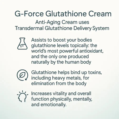 G-Force Glutathione Cream - Anti-Aging Cream