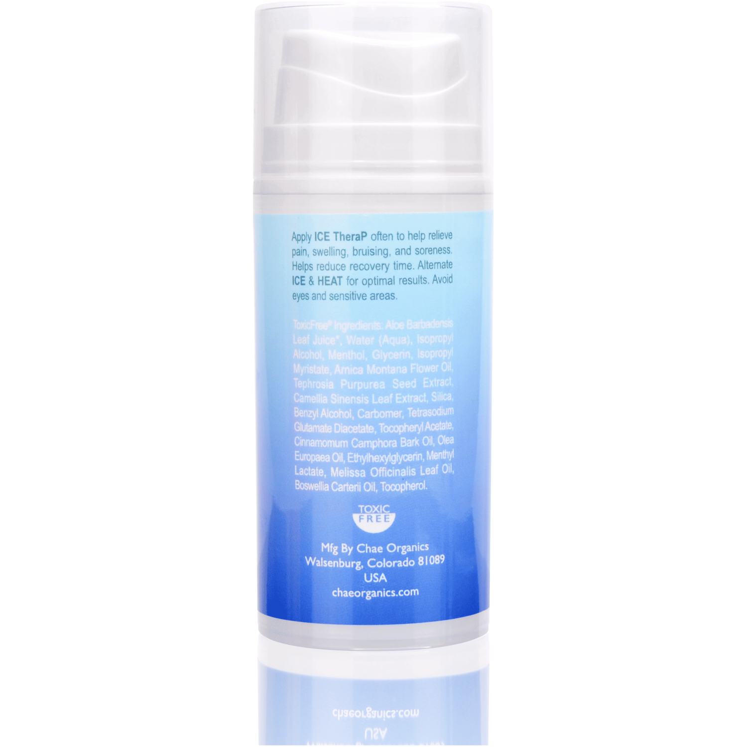 ICE TheraP Cooling Muscle and Joint Gel Chaé Organics